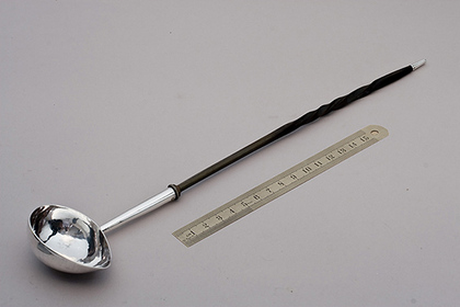 Antique Silver Punch Ladle - 